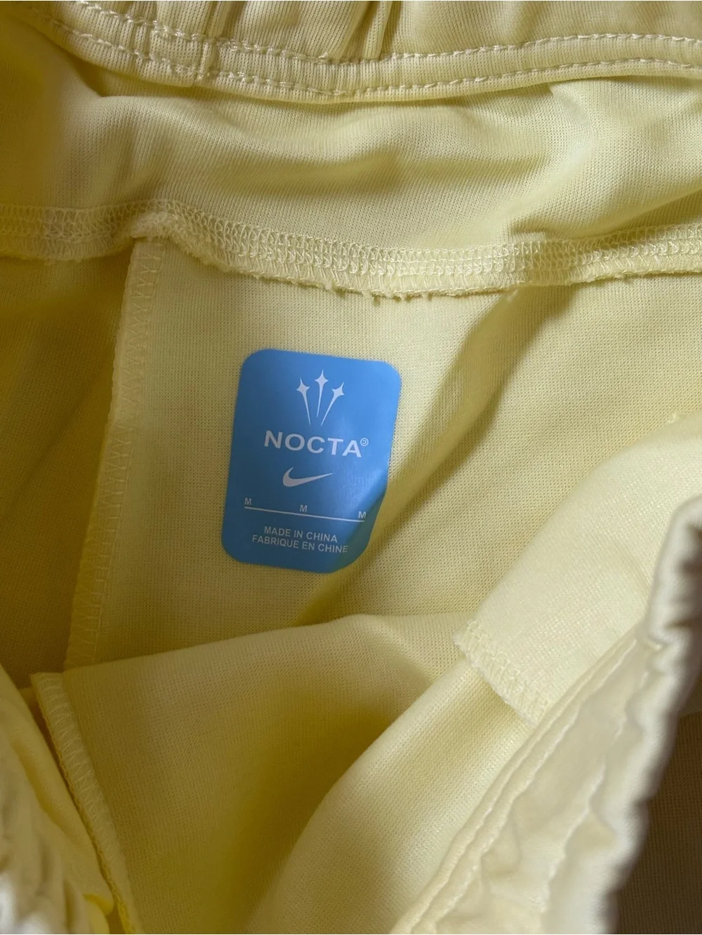 Nike Tech NOCTA Sportwear Lemon Yellow Hooded Jacket and Pants Set